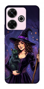 Чохол Witch and cat для Xiaomi Redmi 13 4G