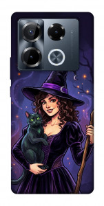 Чехол Witch and cat для Infinix Note 40 Pro 4G