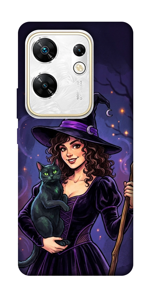Чехол Witch and cat для Infinix Zero 30 4G