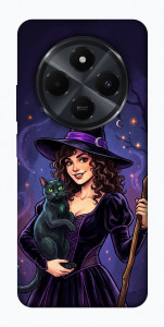 Чохол Witch and cat для Xiaomi Poco C75