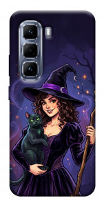 Чохол Witch and cat для Infinix Hot 50 Pro