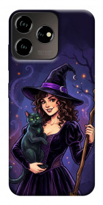 Чехол Witch and cat для ZTE Blade V50 Design 4G