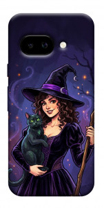 Чехол Witch and cat для Google Pixel 9a