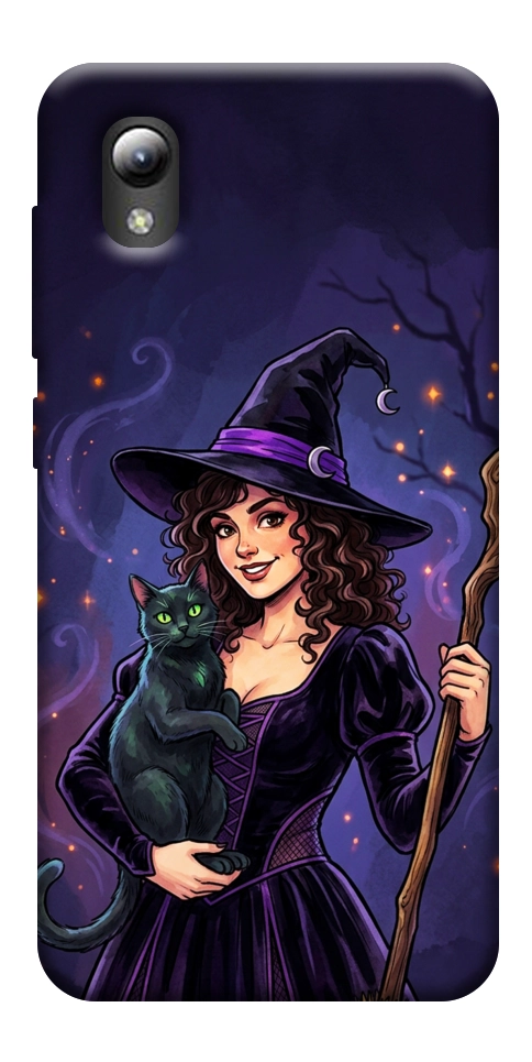 Чехол Witch and cat для ZTE Blade A3 (2019)