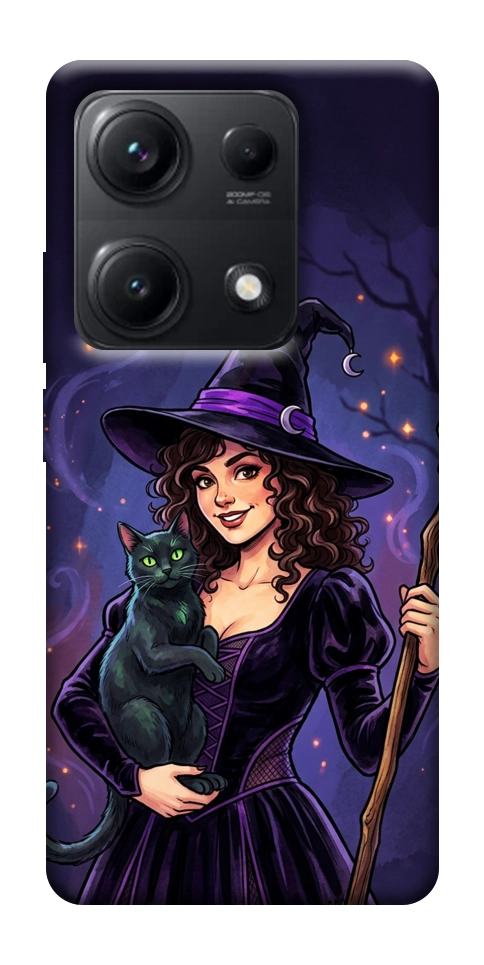 Чехол Witch and cat для Xiaomi Redmi Note 14S