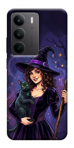 Чехол Witch and cat для Realme C75