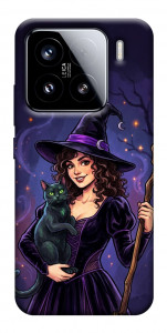 Чохол Witch and cat для Xiaomi 15