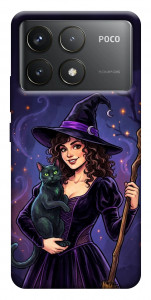 Чехол Witch and cat для Xiaomi Poco F6 Pro