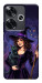 Чохол Witch and cat для Xiaomi Poco F6