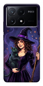 Чехол Witch and cat для Xiaomi Poco X6 Pro