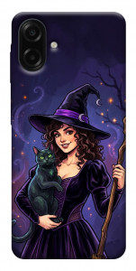 Чехол Witch and cat для Galaxy A07