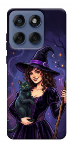 Чехол Witch and cat для Motorola Edge 60 Fusion