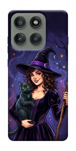 Чехол Witch and cat для Motorola Edge 60 Pro