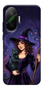 Чехол Witch and cat для Xiaomi Poco F7