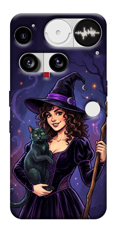 Чехол Witch and cat для Nothing Phone (3)