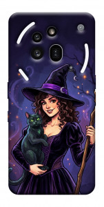 Чохол Witch and cat для Nothing Phone (3a) Pro