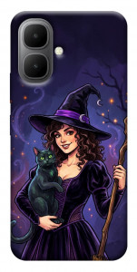Чехол Witch and cat для Infinix Smart 10