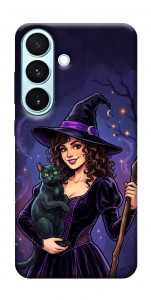 Чехол Witch and cat для Galaxy S26
