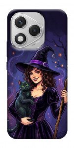 Чехол Witch and cat для Huawei Honor 400 Lite