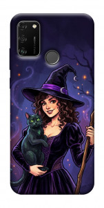 Чехол Witch and cat для Huawei Honor 9A