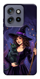 Чехол Witch and cat для Motorola Edge 60 Neo