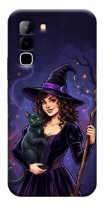 Чохол Witch and cat для Infinix Hot 70