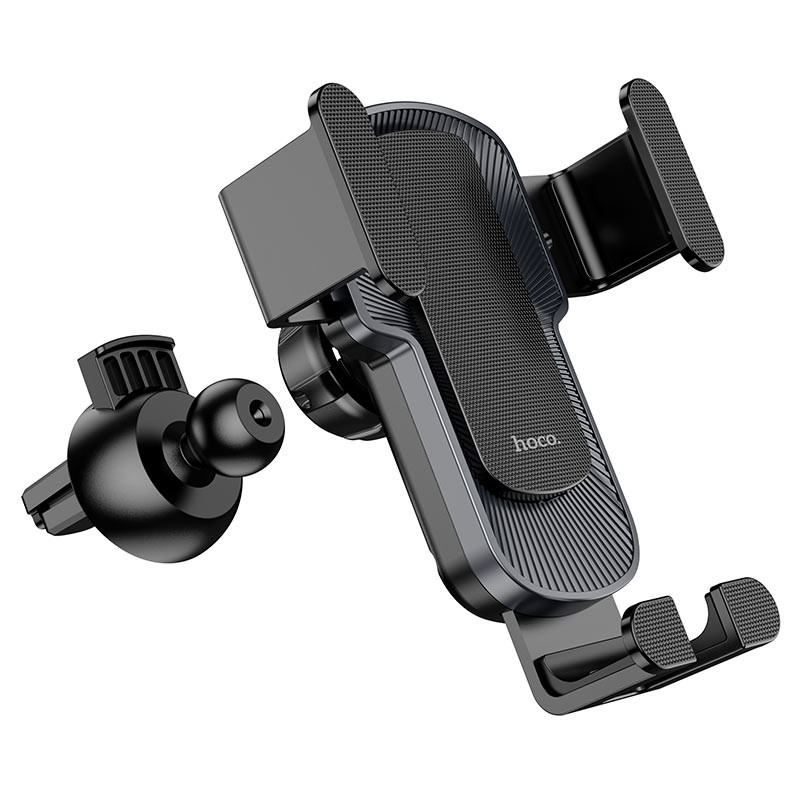 Фото Автодержатель Hoco CA103 Gravity (air outlet) (Черный) на vchehle.ua