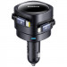 Фото АЗП Baseus Enjoyment Max PD60W with retractable cables (1USB-C/1L) (C00035507121) (Cosmic Black) на vchehle.ua