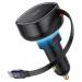 АЗУ Baseus Enjoyment Pro PD60W with retractable cables (1USB-A/1C/1L) (C00057802111)