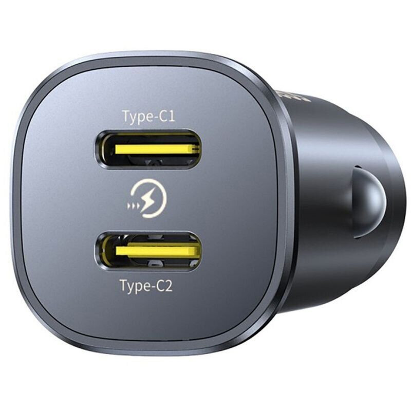 Фото АЗУ Baseus GoTrip DP1 PD30W (2USB-C) (C00072300123) (Cosmic Black) на vchehle.ua