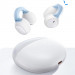 Фото Беспроводные TWS наушники Baseus AirGo 1 Ring Open-Ear ENC+Game Mode (App) (A00069201) (Stellar White) на vchehle.ua