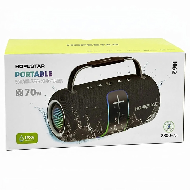 Фото Bluetooth колонка Hopestar H62 70W (Black) на vchehle.ua