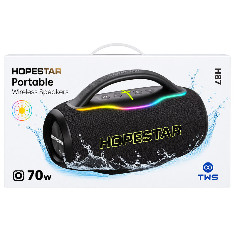 Фото Bluetooth колонка Hopestar H87 70W (Black) на vchehle.ua