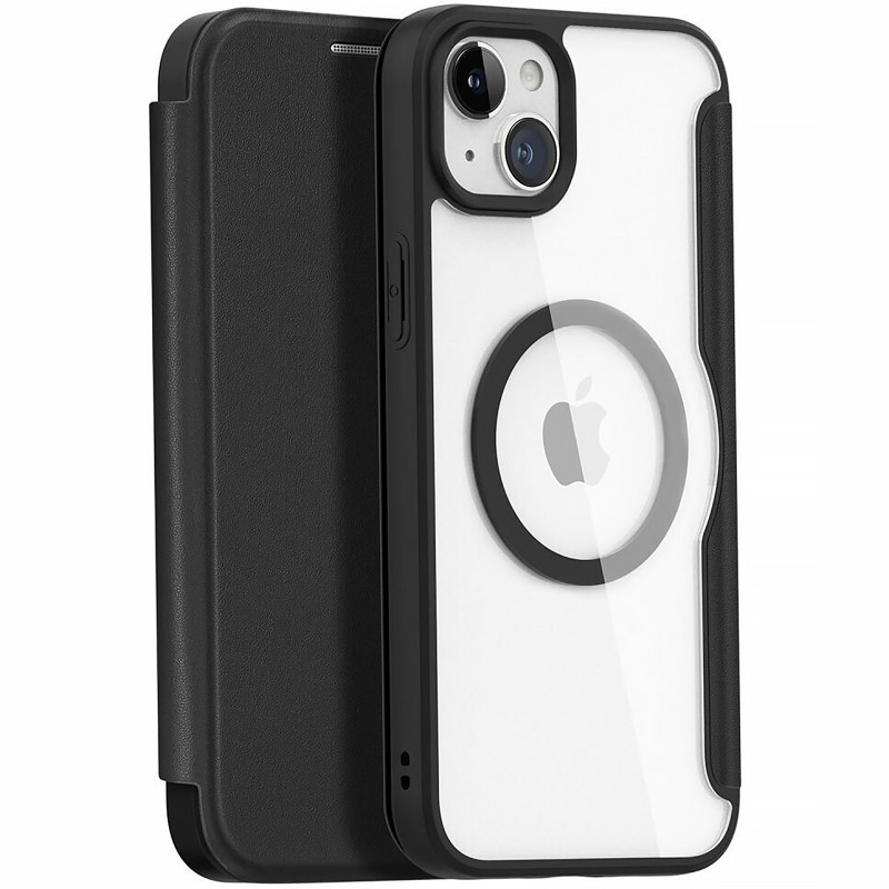 Чохол-книжка Dux Ducis Skin X Pro with Magnetic Fit на Apple iPhone 15 (6.1") (Black)