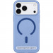 Чехол PC Matte Color with Magnetic Fit для Apple iPhone 16 Pro Max (6.9") (Blue)