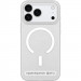Чехол PC Matte Color with Magnetic Fit для Apple iPhone 16 Pro Max (6.9") (White)