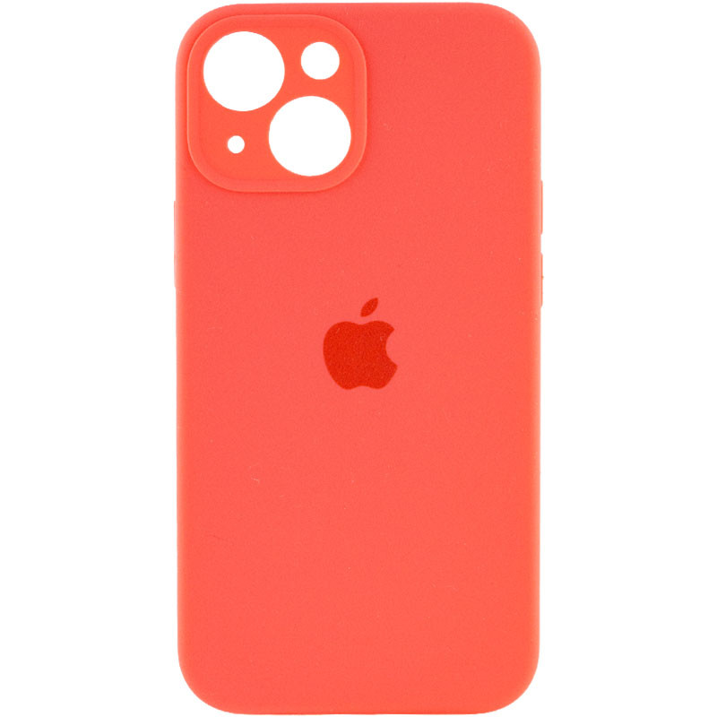 Чехол Silk Full Camera Protective (AA) для Apple iPhone 14 Plus (6.7") (Оранжевый / Pink citrus)