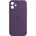 Чохол Silk Full Camera Protective (AA) на Apple iPhone 12 (6.1") (Фіолетовий / Amethyst)