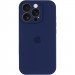 Фото Чохол Silk Full Camera Protective (AA) на Apple iPhone 15 Pro Max (6.7") (Синій / Deep navy) на vchehle.ua