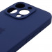 Чохол Silk Full Camera Protective (AA) на Apple iPhone 15 Pro Max (6.7") (Синій / Deep navy) в магазині vchehle.ua