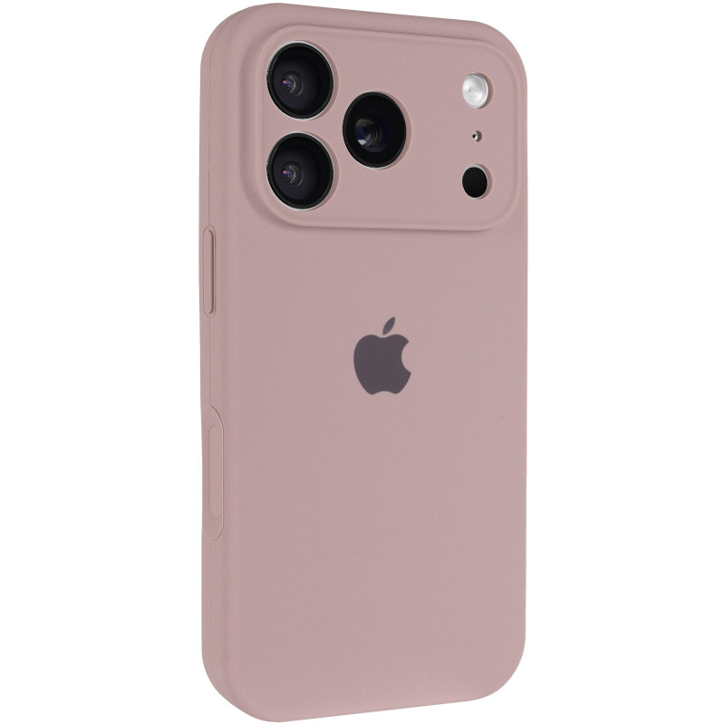 Чехол Silk Full Camera Protective (AA) для Apple iPhone 17 Pro (6.3") (Серый / Lavender)