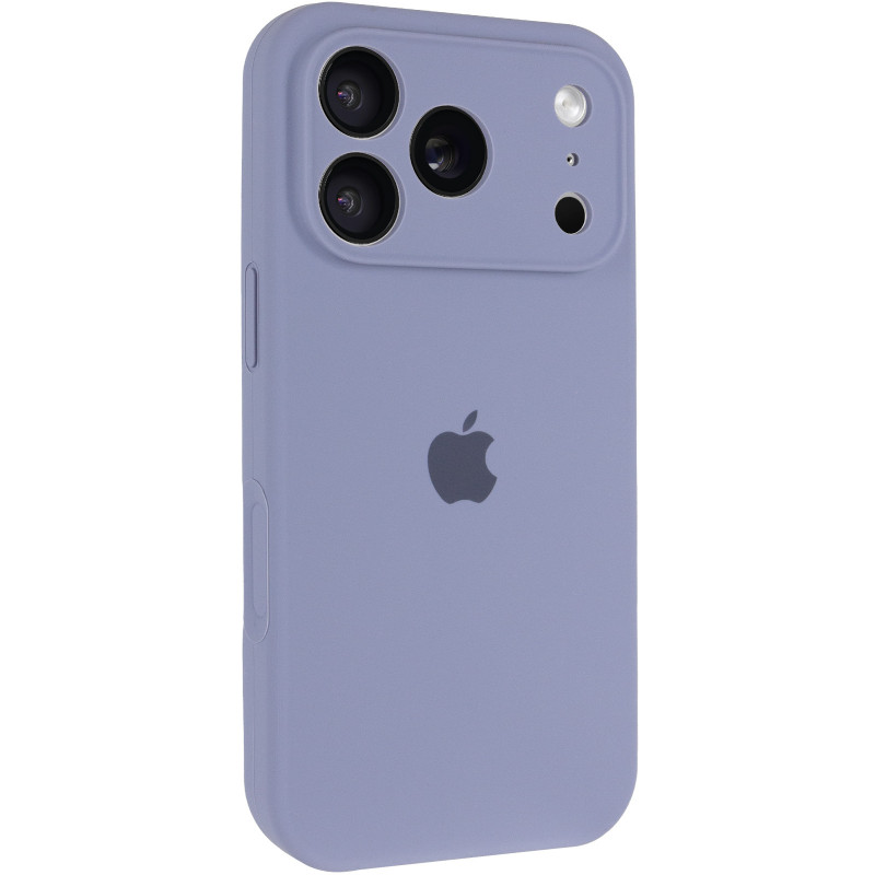 Чехол Silk Full Camera Protective (AA) для Apple iPhone 17 Pro (6.3") (Серый / Lavender Gray)