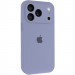 Чехол Silk Full Camera Protective (AA) для Apple iPhone 17 Pro (6.3") (Серый / Lavender Gray)