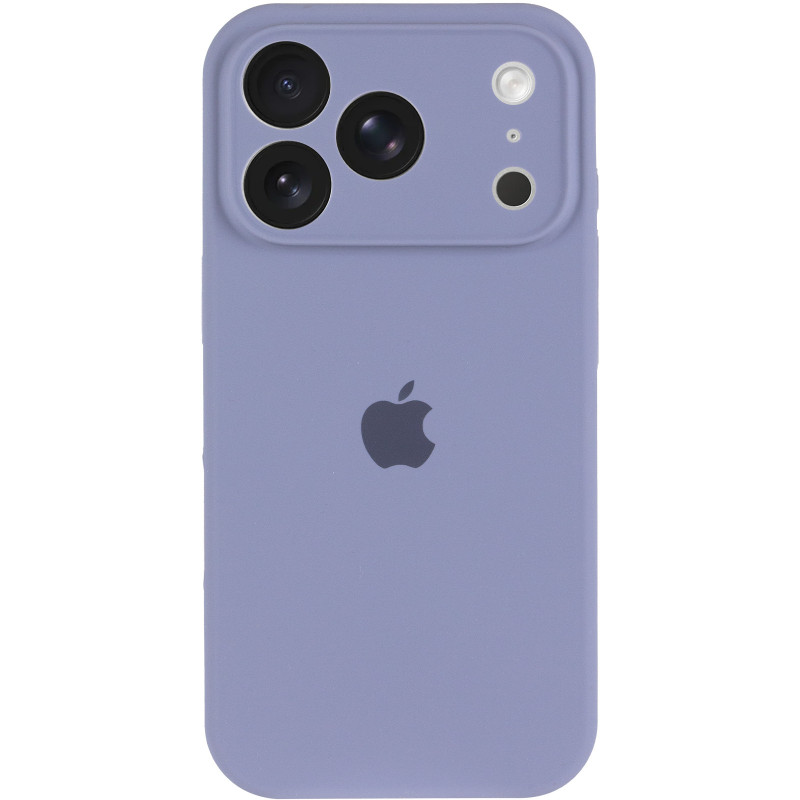 Фото Чехол Silk Full Camera Protective (AA) для Apple iPhone 17 Pro (6.3") (Серый / Lavender Gray) на vchehle.ua