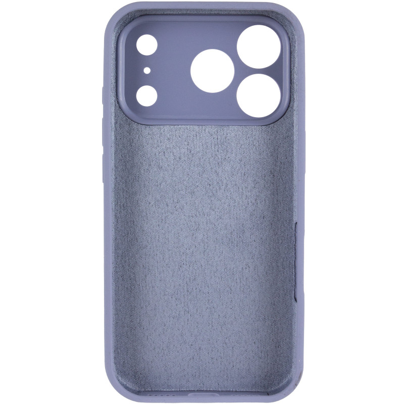 Фото Чехол Silk Full Camera Protective (AA) для Apple iPhone 17 Pro (6.3") (Серый / Lavender Gray) в магазине vchehle.ua