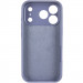 Фото Чехол Silk Full Camera Protective (AA) для Apple iPhone 17 Pro (6.3") (Серый / Lavender Gray) в магазине vchehle.ua