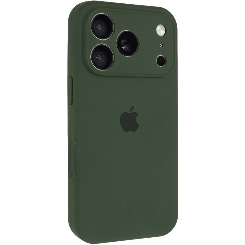 Чехол Silk Full Camera Protective (AA) для Apple iPhone 17 Pro Max (6.9") (Зеленый / Cyprus Green)