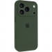 Чехол Silk Full Camera Protective (AA) для Apple iPhone 17 Pro Max (6.9") (Зеленый / Cyprus Green)