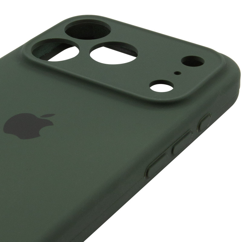 Чехол Silk Full Camera Protective (AA) для Apple iPhone 17 Pro Max (6.9") (Зеленый / Cyprus Green) в магазине vchehle.ua