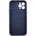 Чехол Silk Full Camera Protective (AA) NO LOGO для Apple iPhone 12 Pro Max (6.7") (Темно-синий / Midnight blue) в магазине vchehle.ua